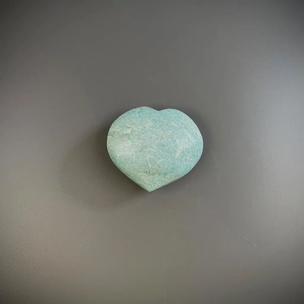 Amazonite Hearts - Large Ethically Sourced 2