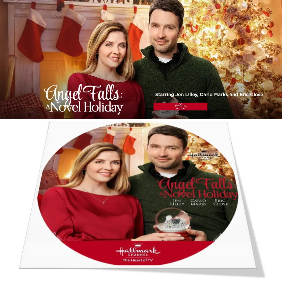 Angel Falls  A Novel Holiday Dvd Christmas Movie 2019 Jen Lilley 1