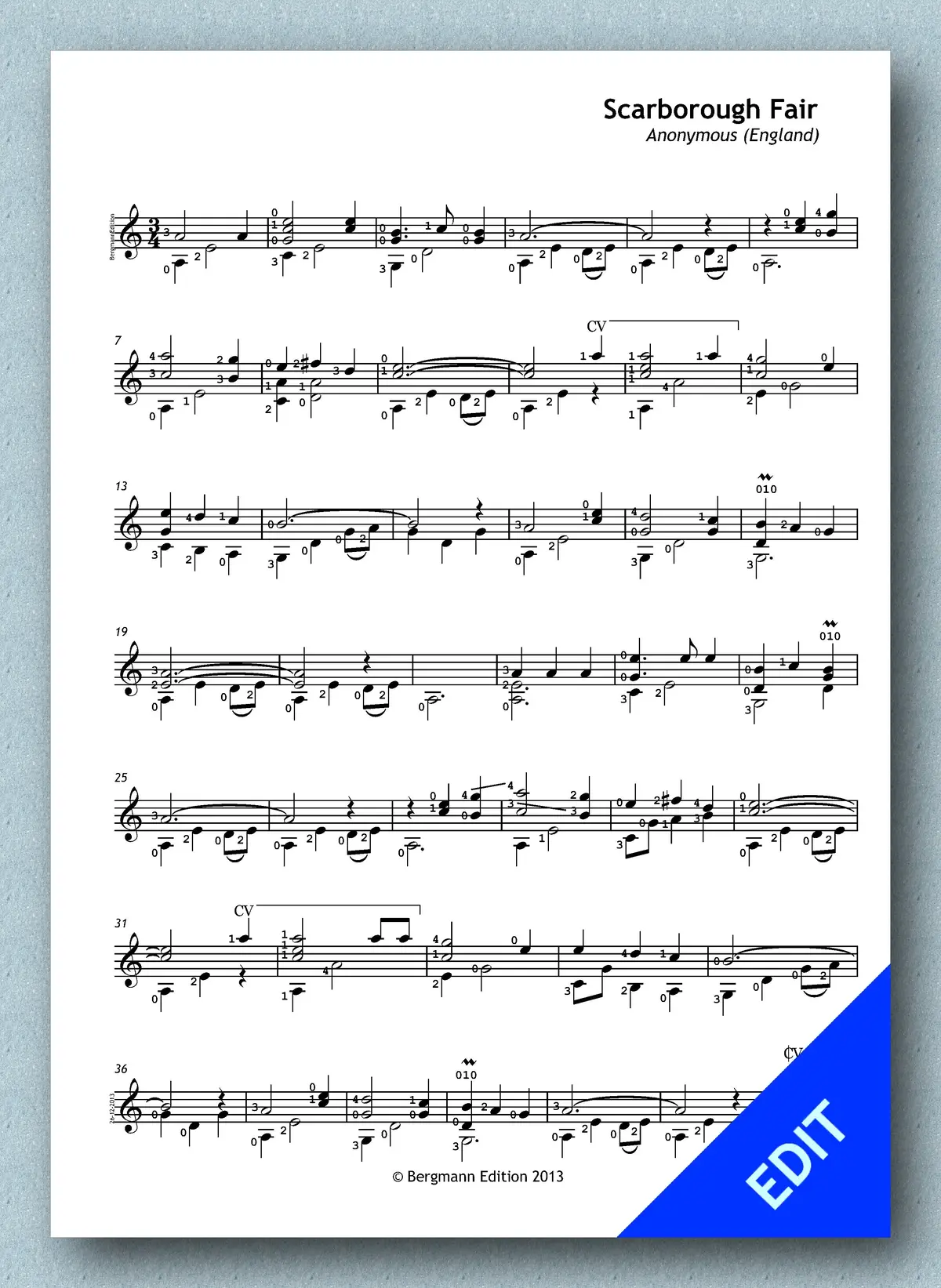 Scarborough Fair 1