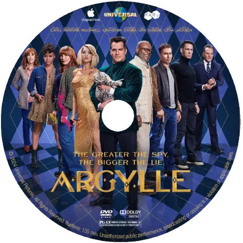 Argylle Dvd Movie 2024 1