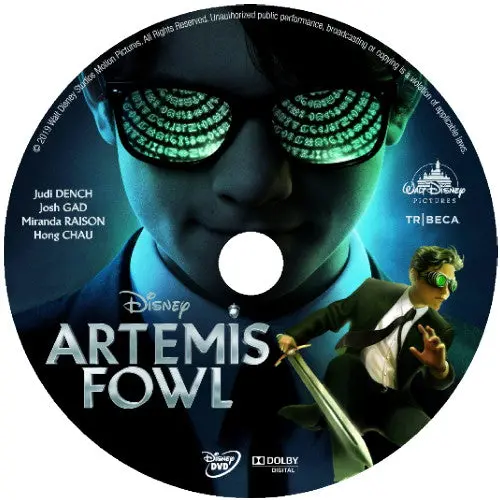 Artemis Fowl Dvd Movie 2020 1