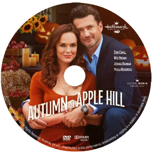 Autumn At Apple Hill Dvd Movie 2024 Erin Cahill, Wes Brown 1