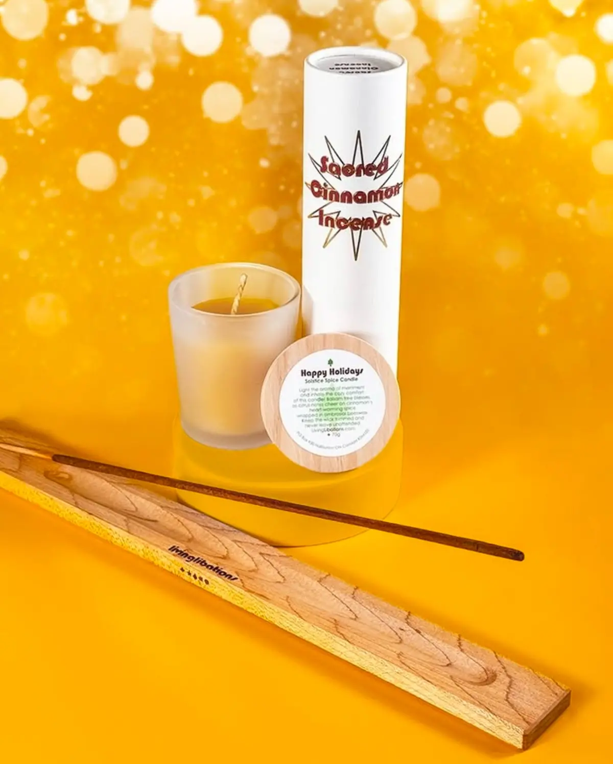 Incense - Sacred Cinnamon 1 Pack - Living Libations 1