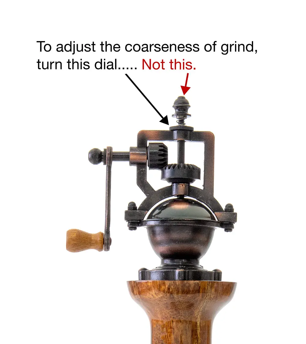 Koa Pepper Grinder - Bamb27523-E 2
