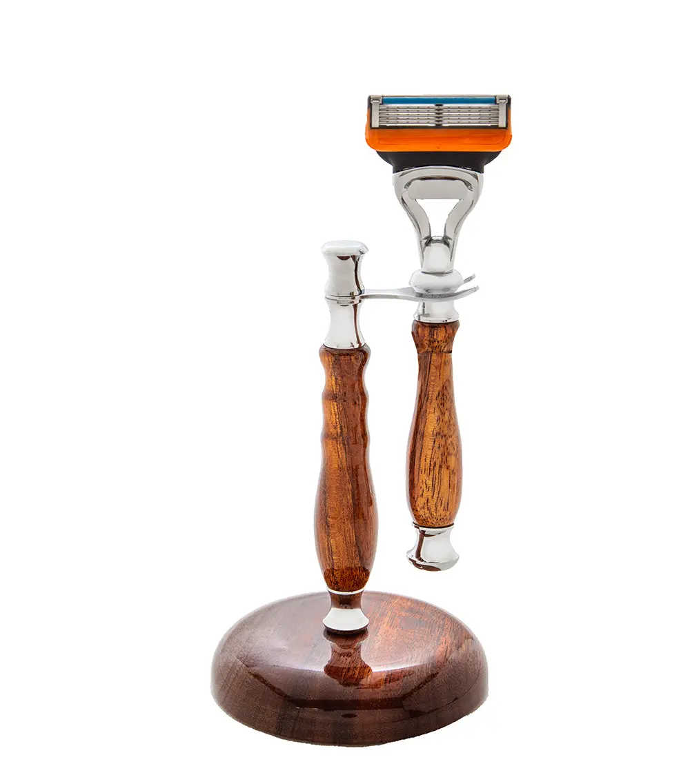 Koa Shaving Kit #1A - Fusion 1