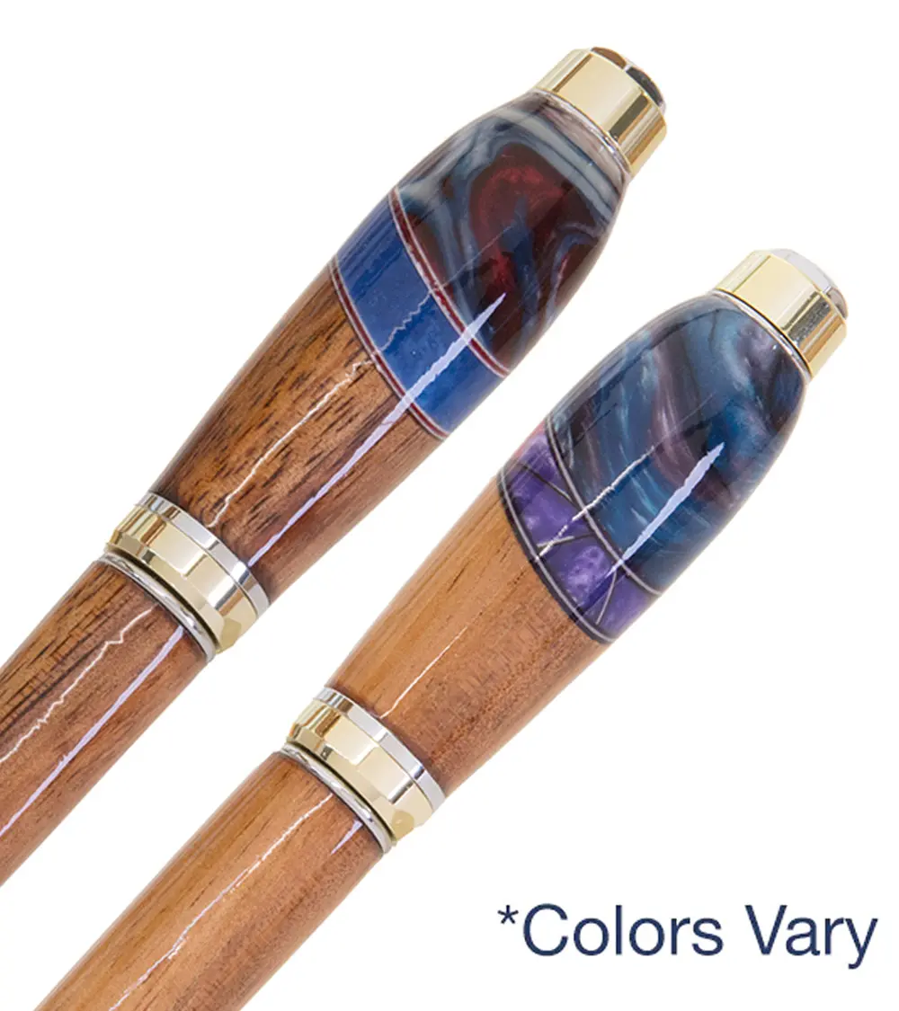Big Ben Koa Ball Point Pen With Resin 1