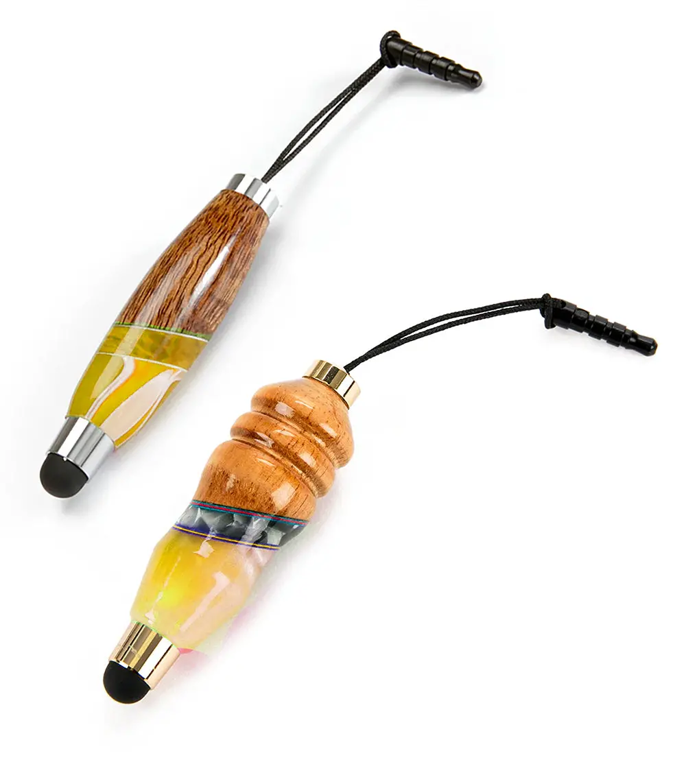 Koa Stylus Key Ring (Various Colors) By Dale Dennison 2