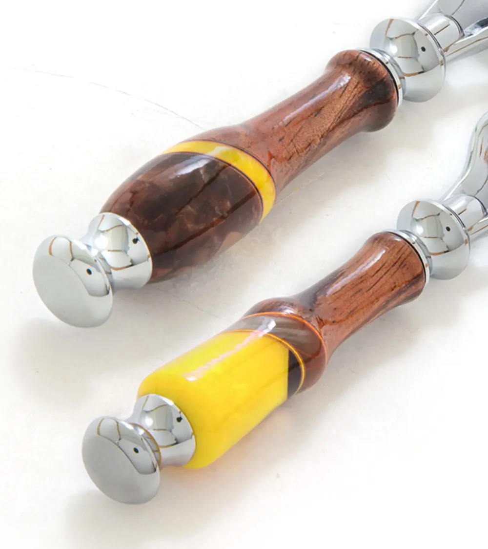Koa Hybrid Razor - Fusion (Yellow) By Dale Dennison 1