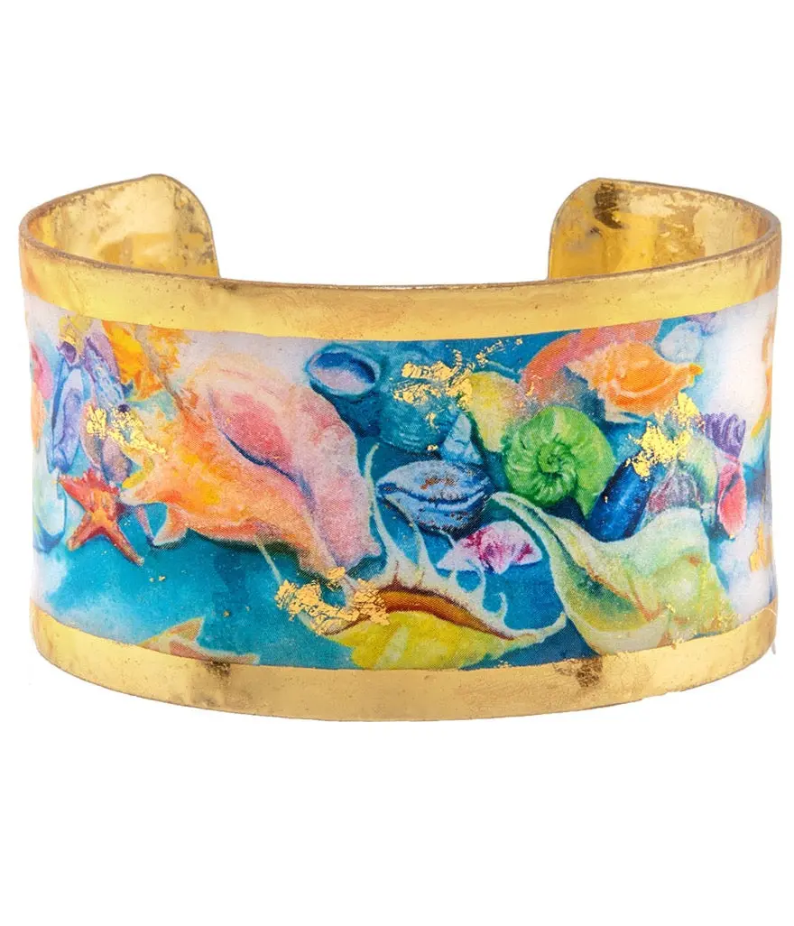 Rainbow Shells Cuff 1