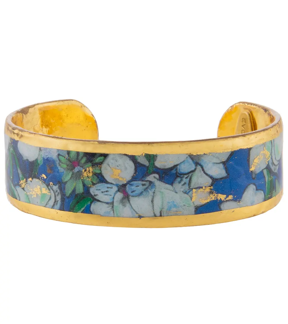 Lily White Cuff Bracelet 1