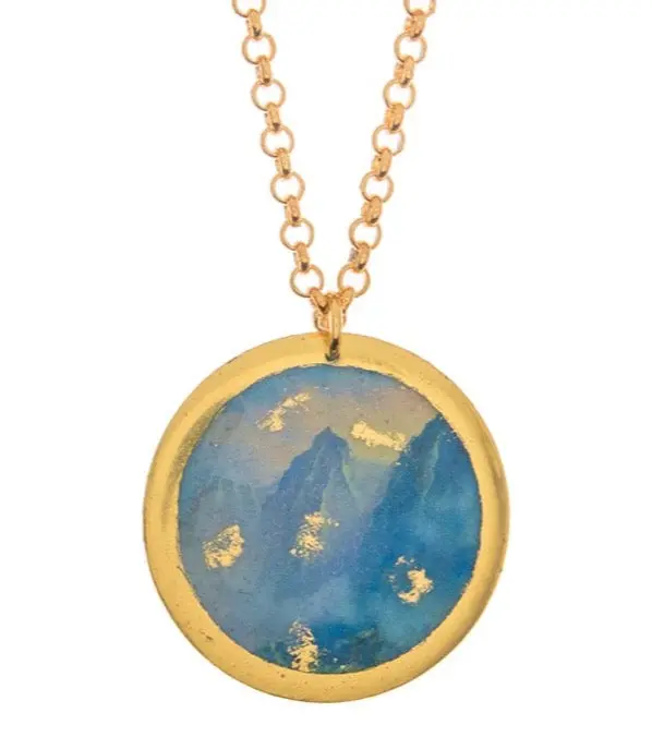 Michael Powell "Koʻolau" Disc Necklace 1