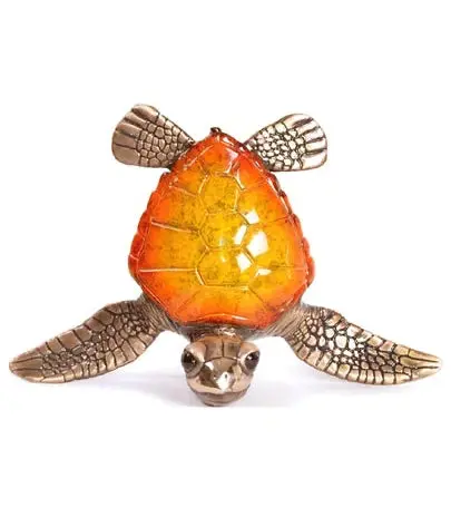 Bronze Sculpture "Showy" By Chris Barela 1