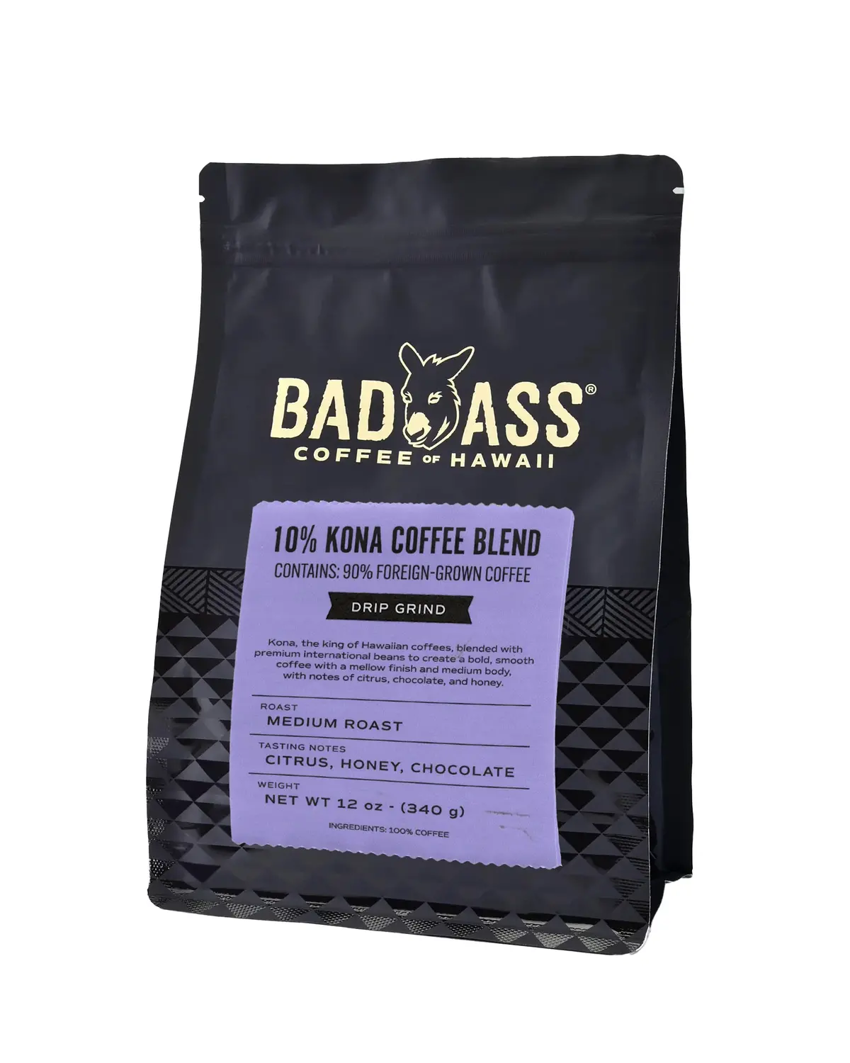 10% Kona Blend By Bad Ass Coffee Of Hawaii 2