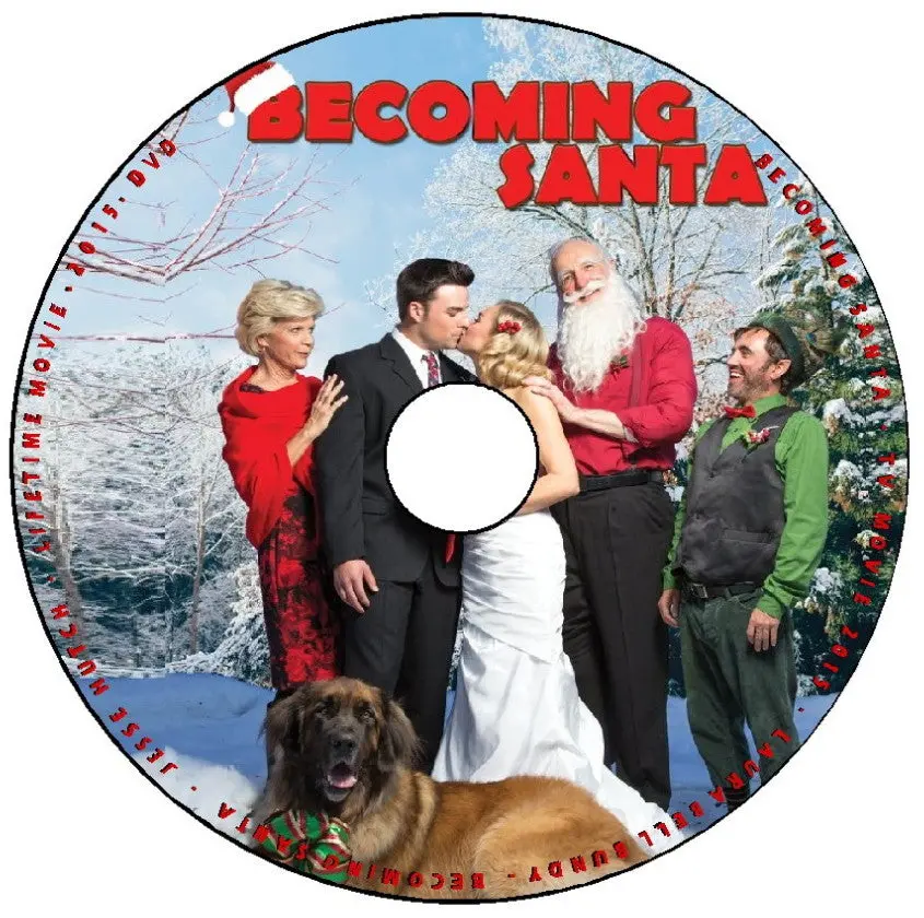 Becoming Santa Dvd Lifetime Movie 2015 - Jesse Hutch 1