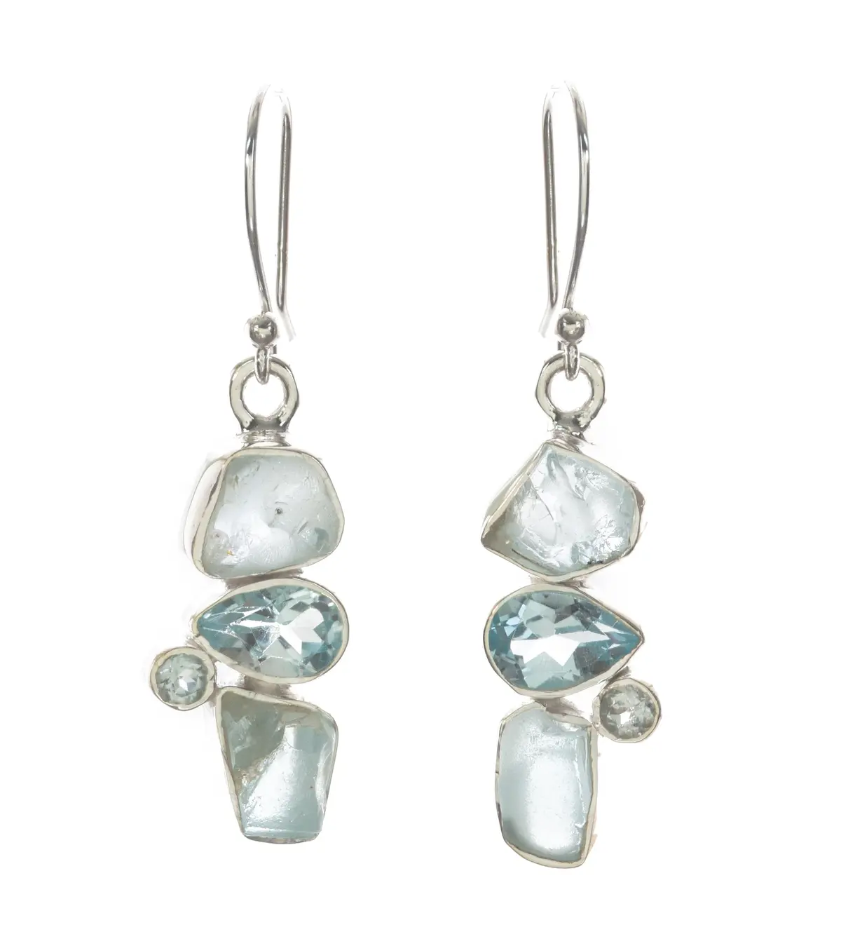 Blue Topaz Earrings - Bobb36115 1