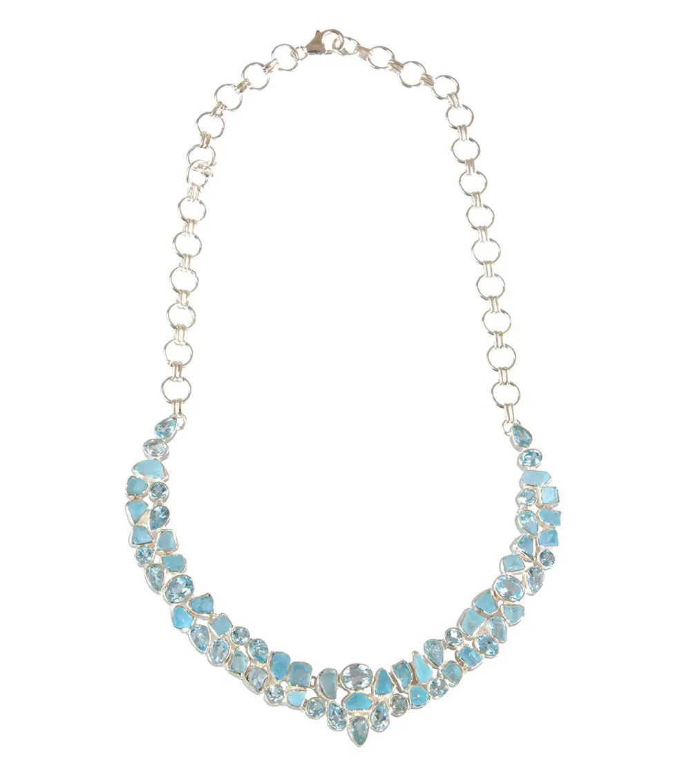 Blue Topaz Necklace 2