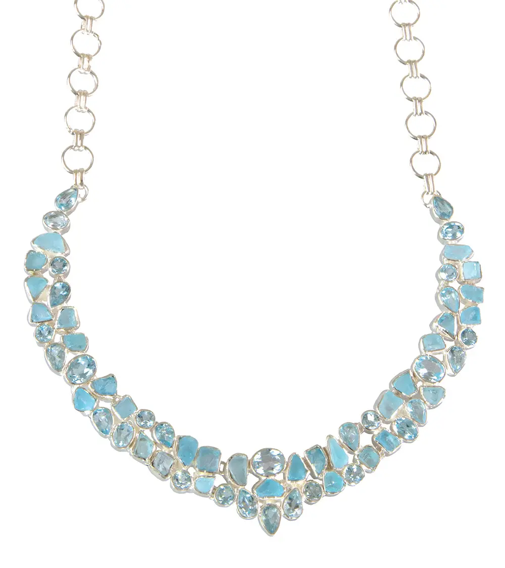 Blue Topaz Necklace 1