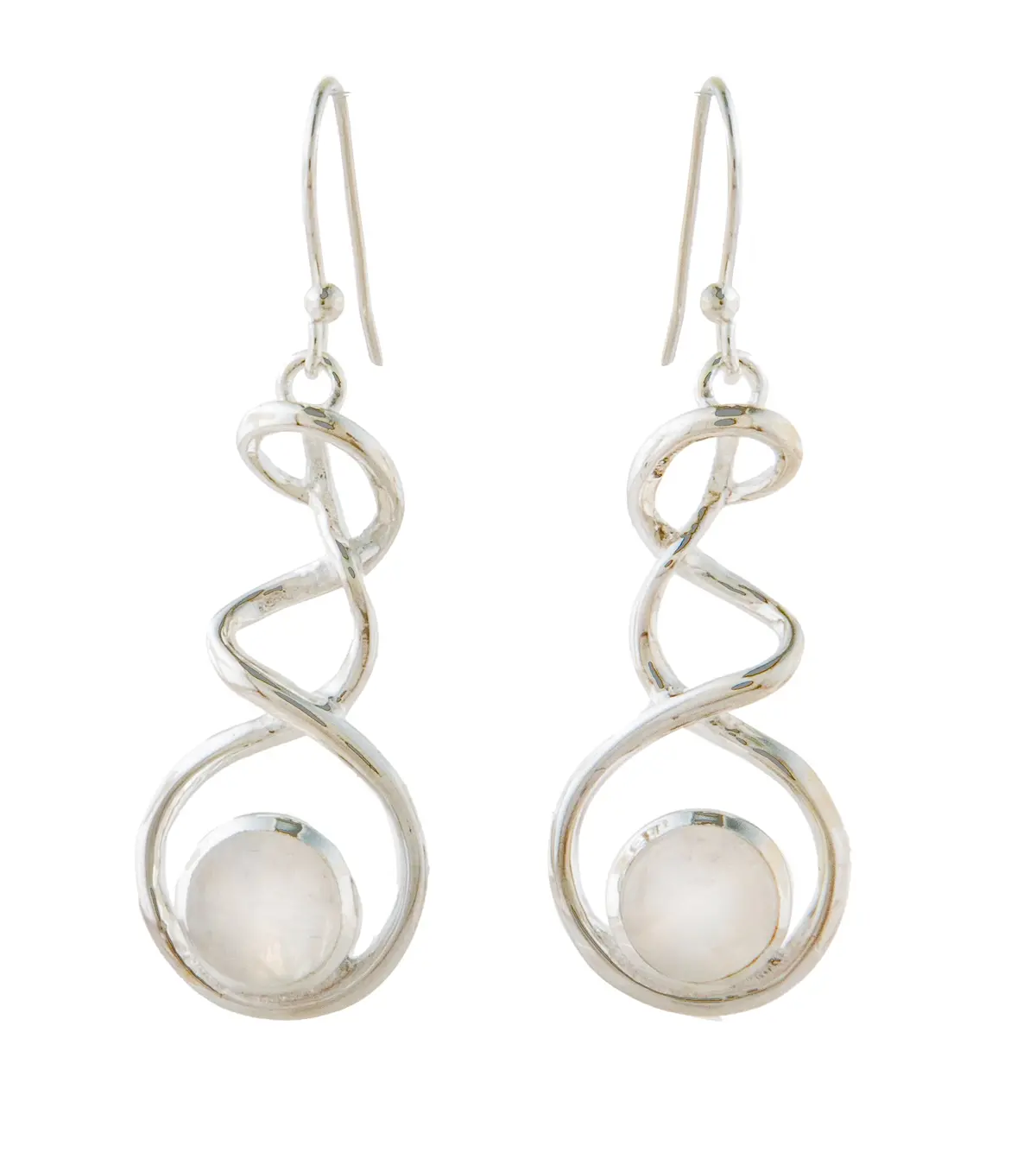 Rainbow Moonstone Earrings - Bobb33196 1