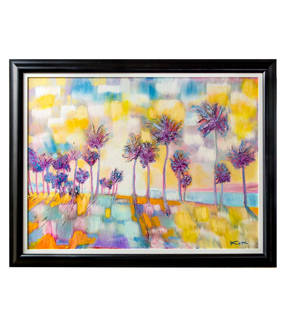 Kaunoa Beach By Kirk Boes, Framed 1