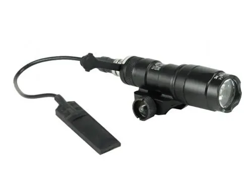 Bravo Airsoft Mini Tactical Flashlight With Pressure Pad And Mount In Black 1