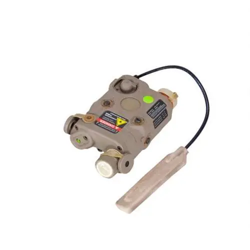 Bravo P15 Flashlight And Green Laser Combo With Pressure Pad In Fde 1