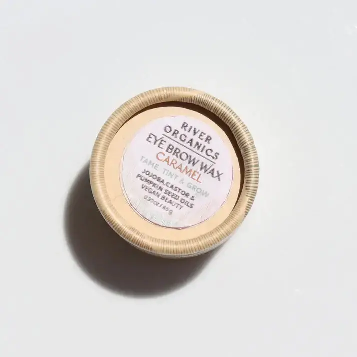 Brow Wax – Tame, Tint & Grow Carmel 8.45G | River Organics 2