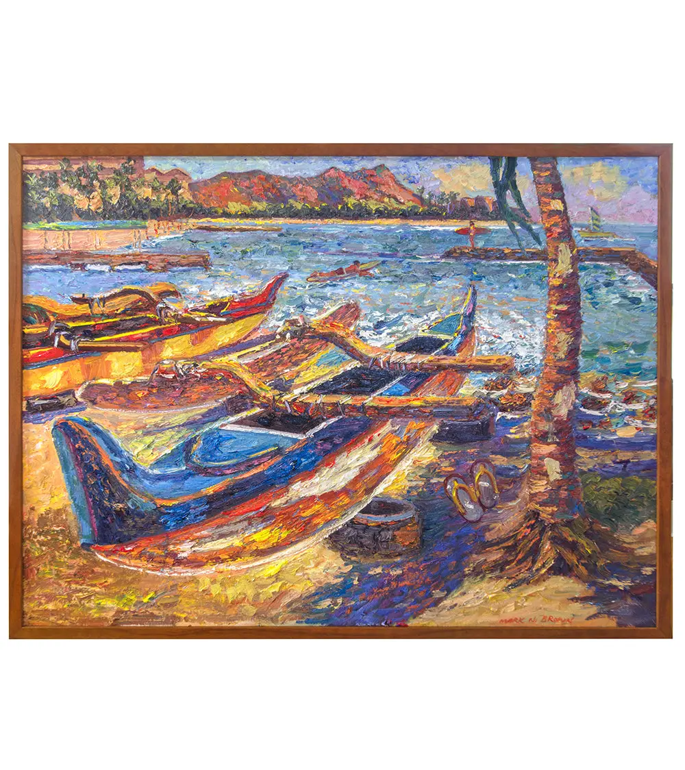 Canoe Launch At Kaiser Bowls By Mark Brown 1