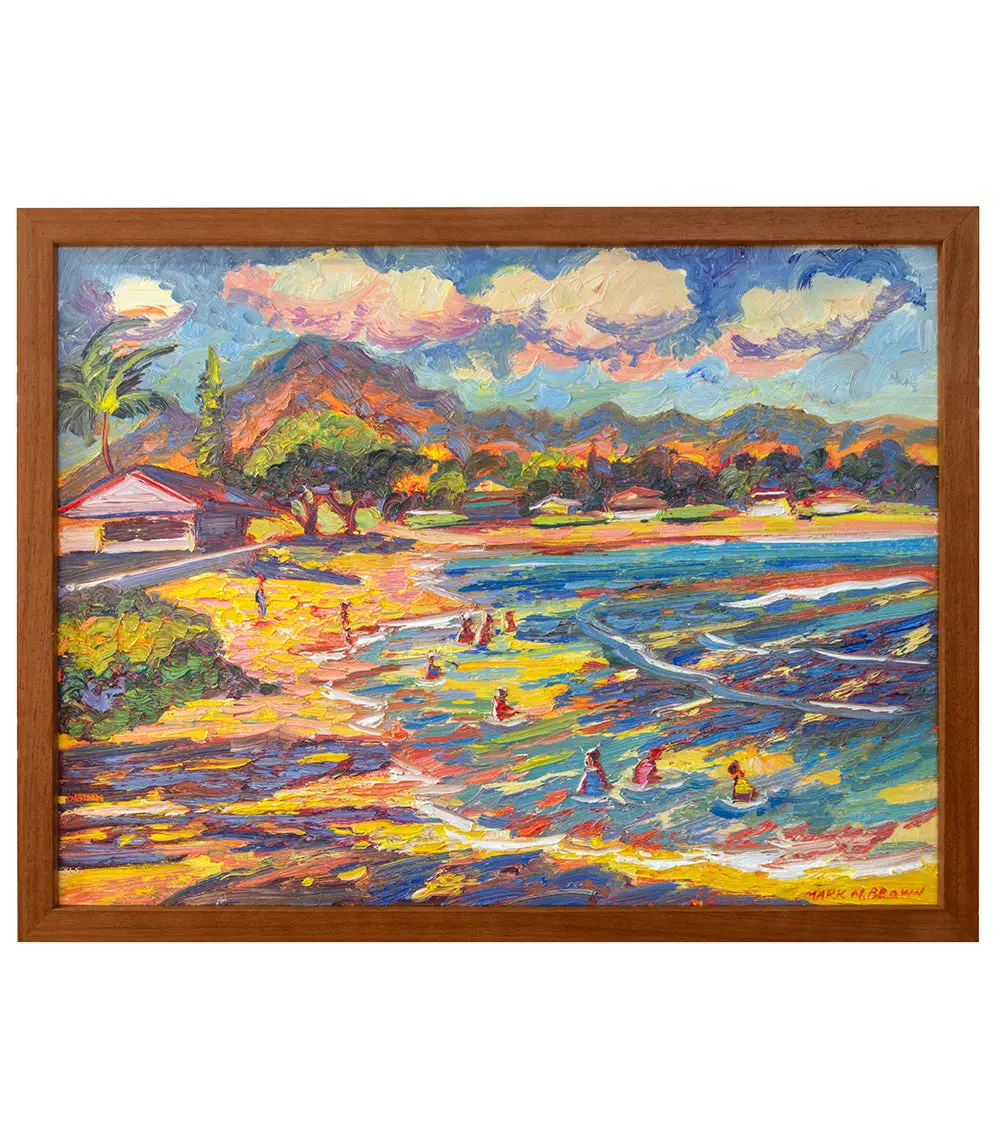 Waialua Bathers By Mark Brown 1