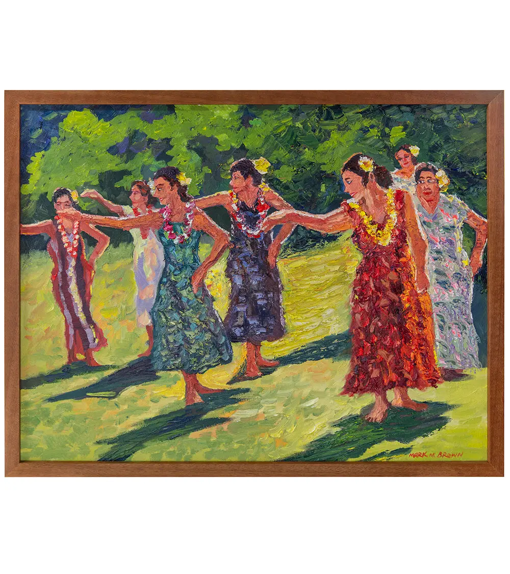 Hula In Motion By Mark Brown 1
