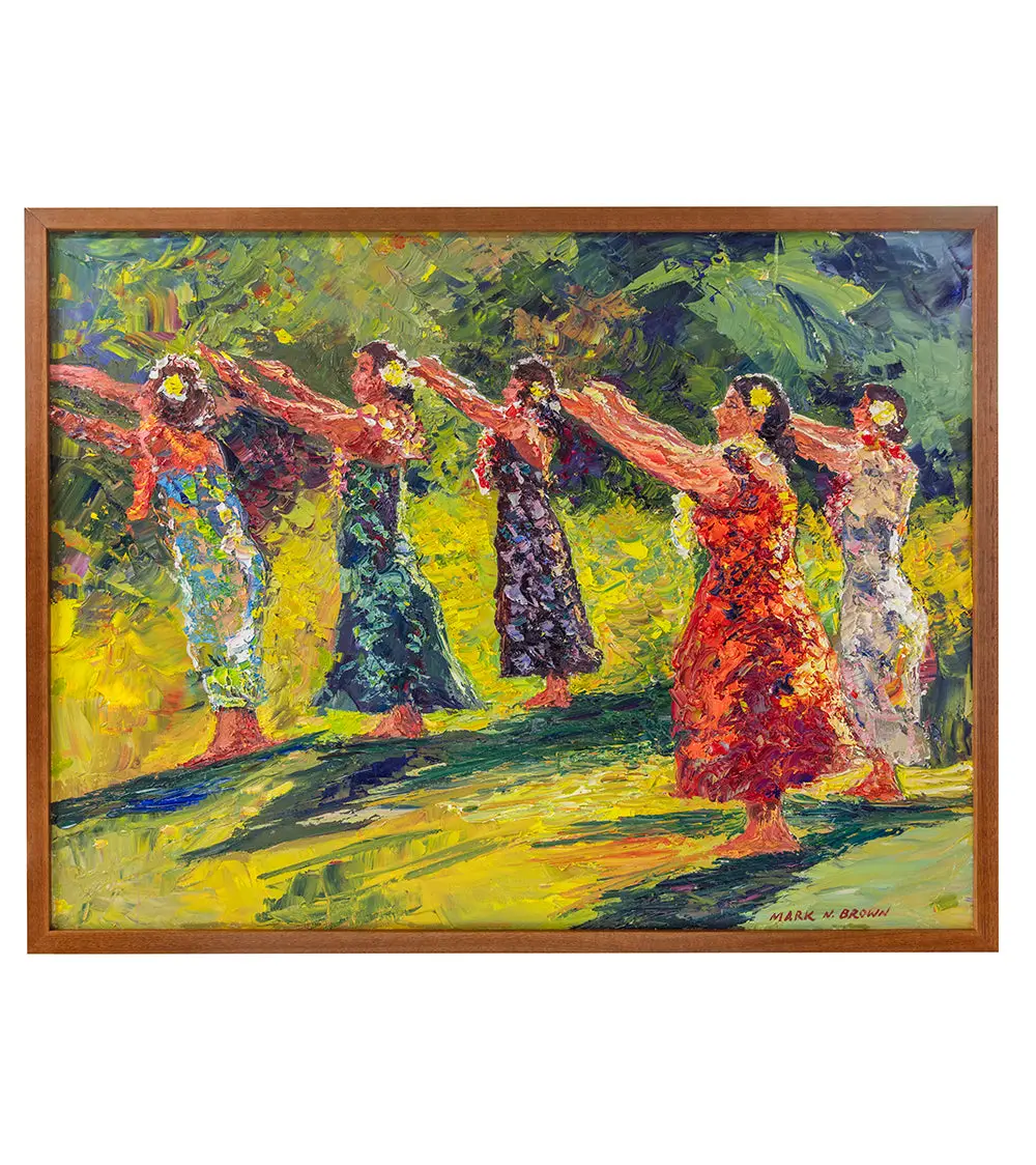 Hula In The Grass By Mark Brown 1