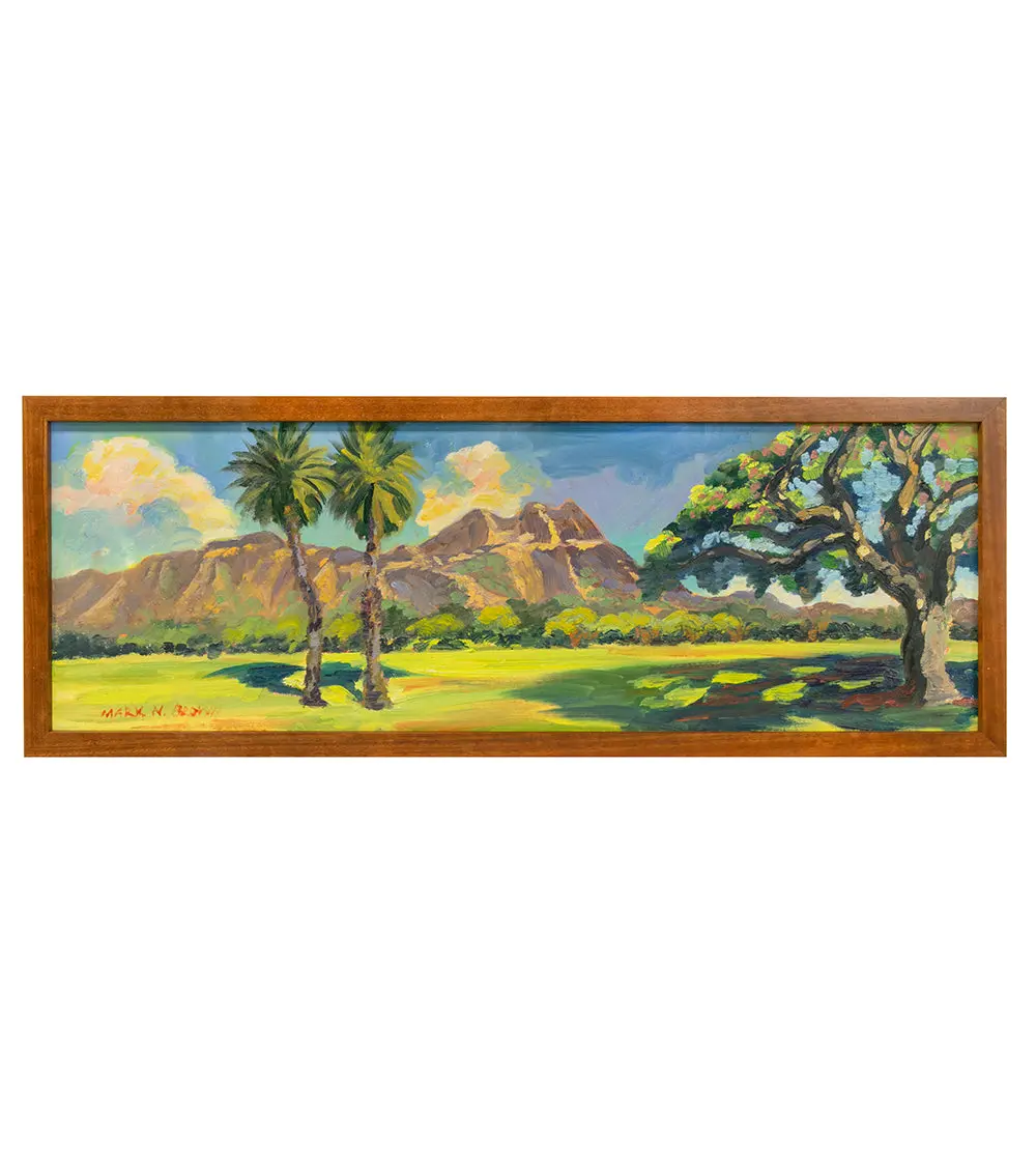 Diamond Head From Kapiʻolani Park By Mark Brown 1