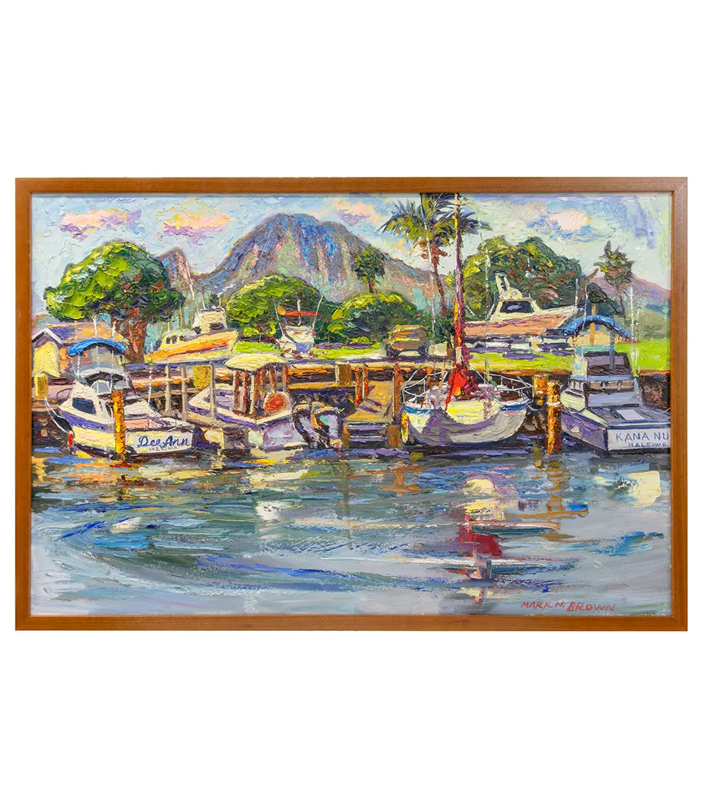 Haleʻiwa Harbor By Mark Brown 1