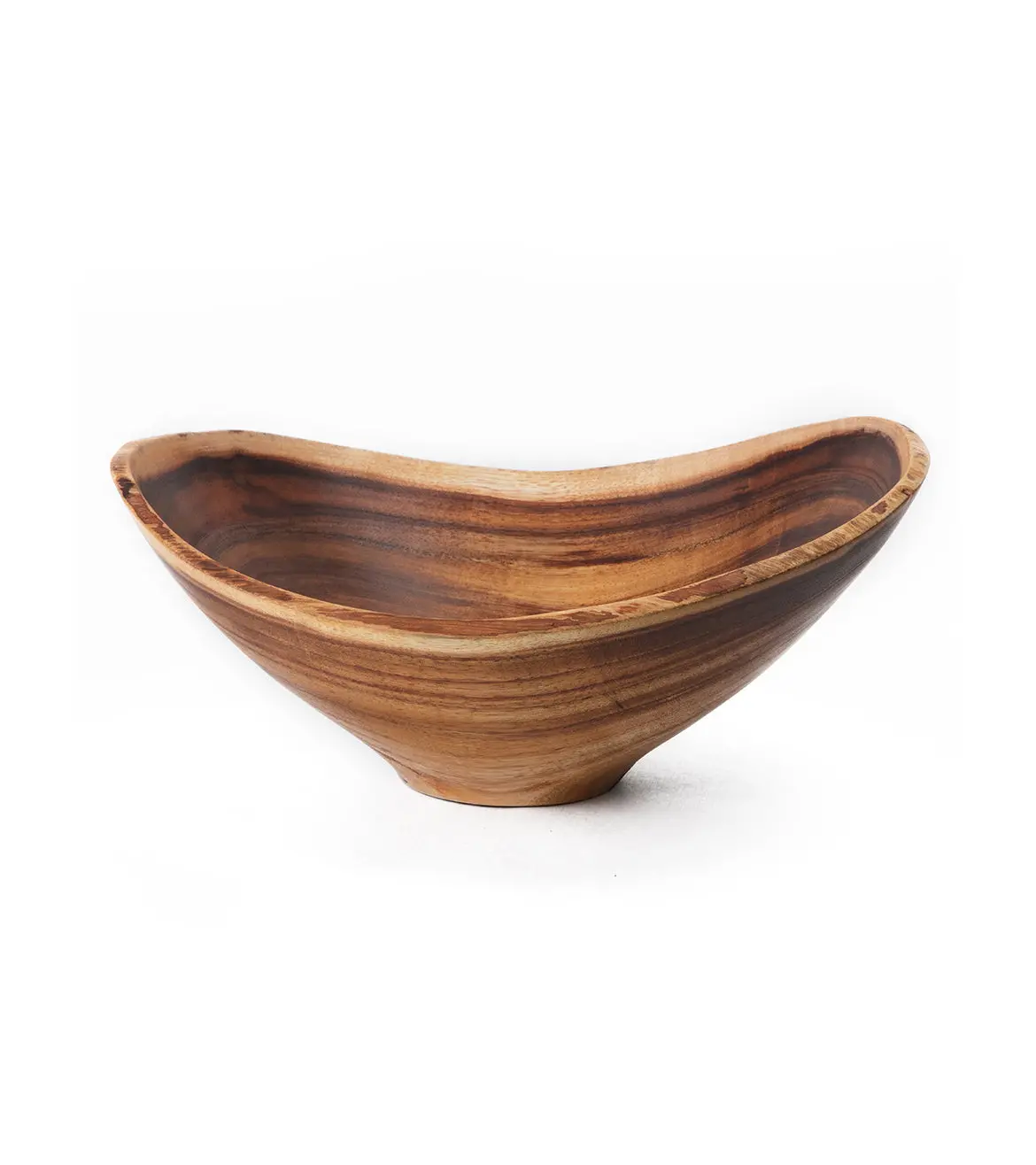 Natural Edge Carved Koa Bowl (Medium) By Gene Buscher 1