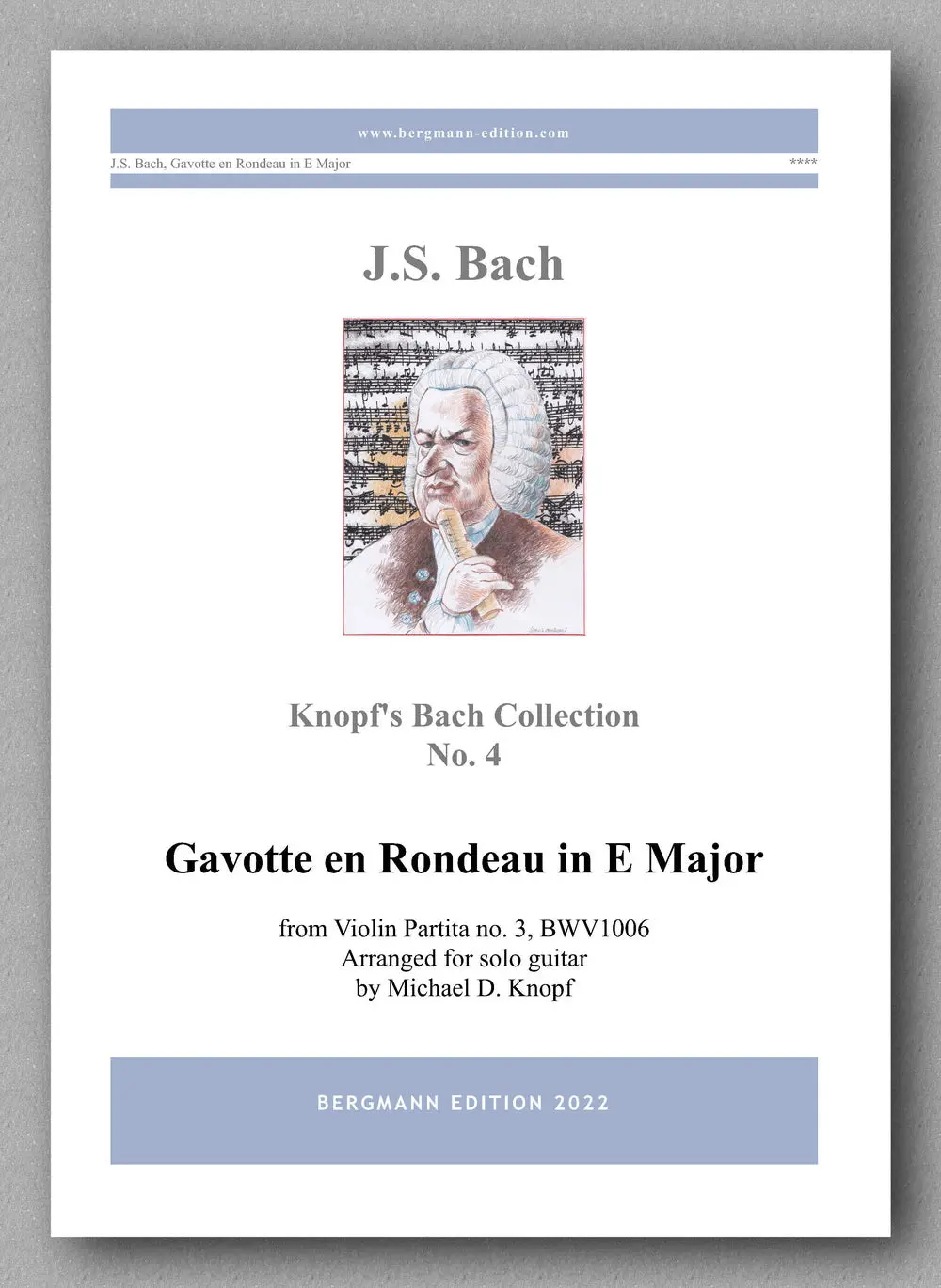 Bach-Knopf, Gavotte En Rondeau In E Major 1