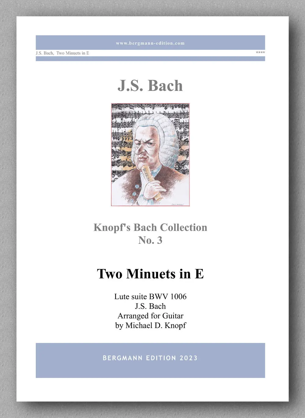 Bach-Knopf, Two Minuets In E 1