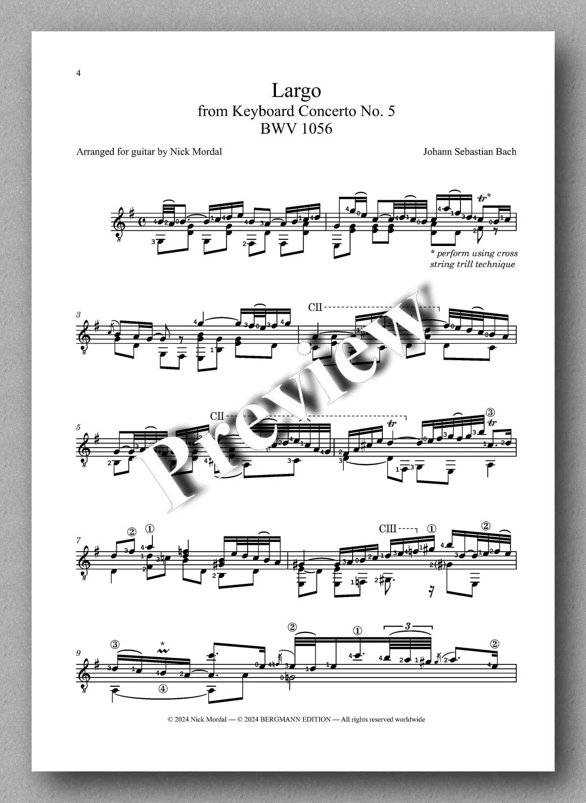 Bach-Mordal, Largo 2