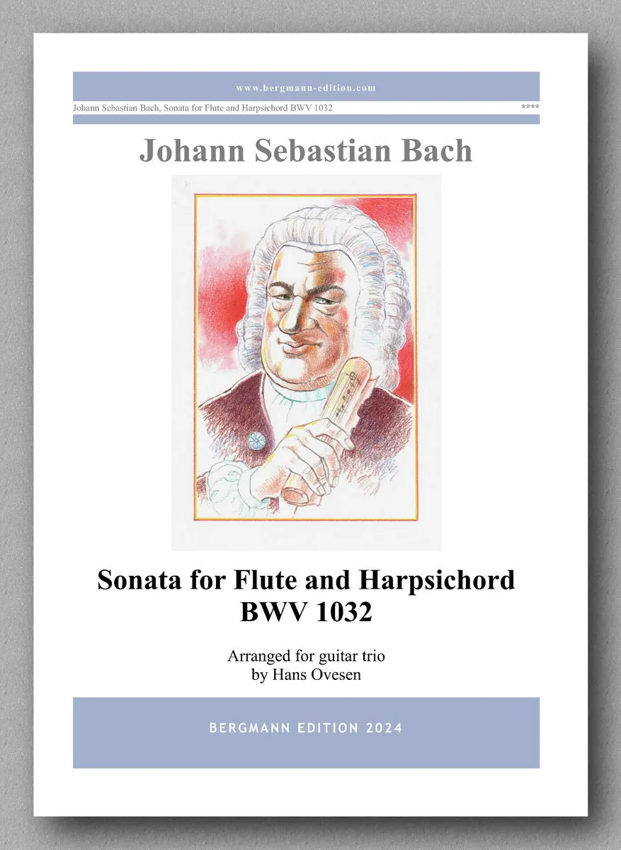 Bach-Ovesen, Sonata For Flute And Harpsichord, Bwv 1032 1