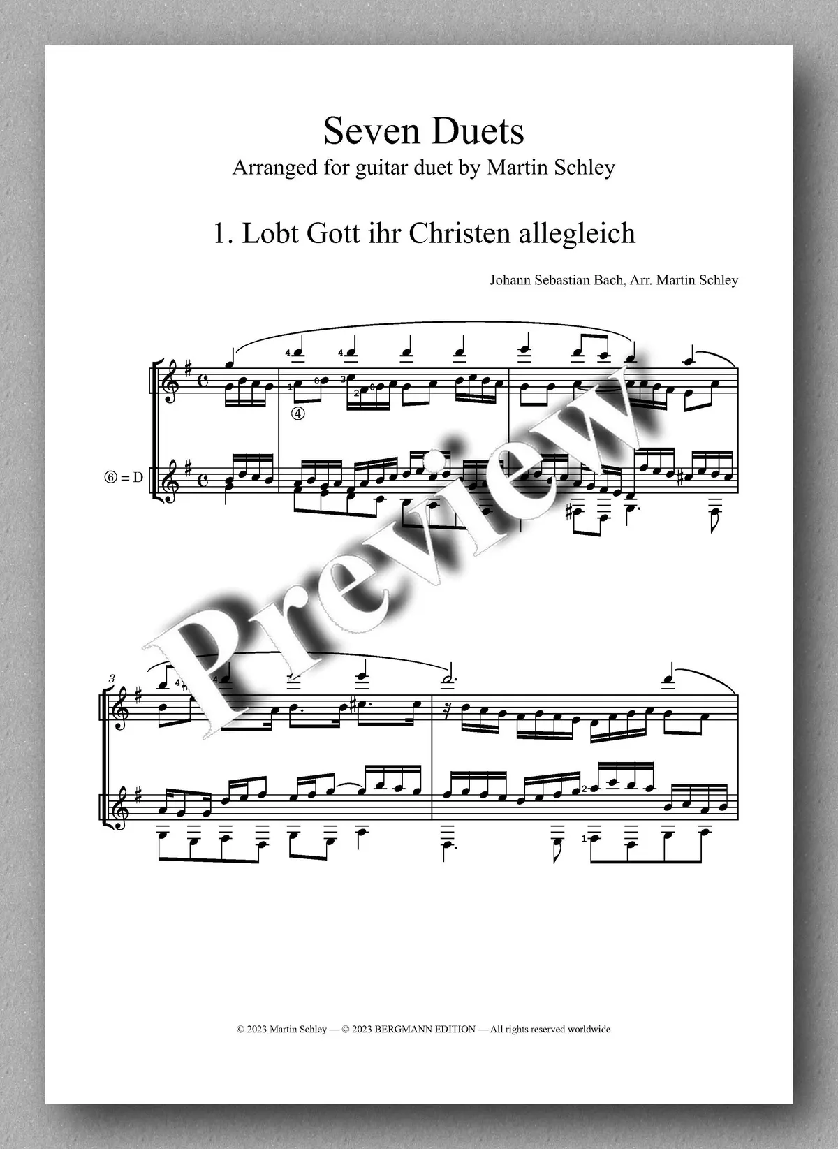 Bach-Schley, Seven Duets 2