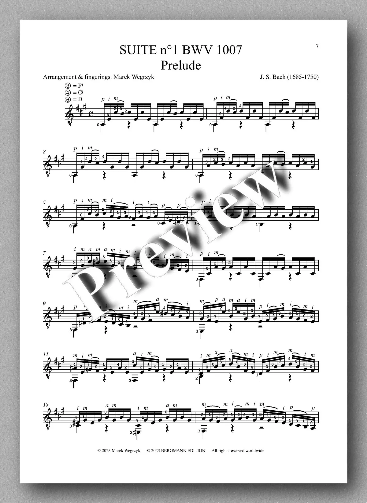 Bach-Wegrzyk, Suite N°1 Bwv 1007 2