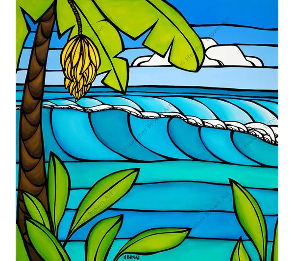 Banana Tree By Heather Brown - Artist Proof 1