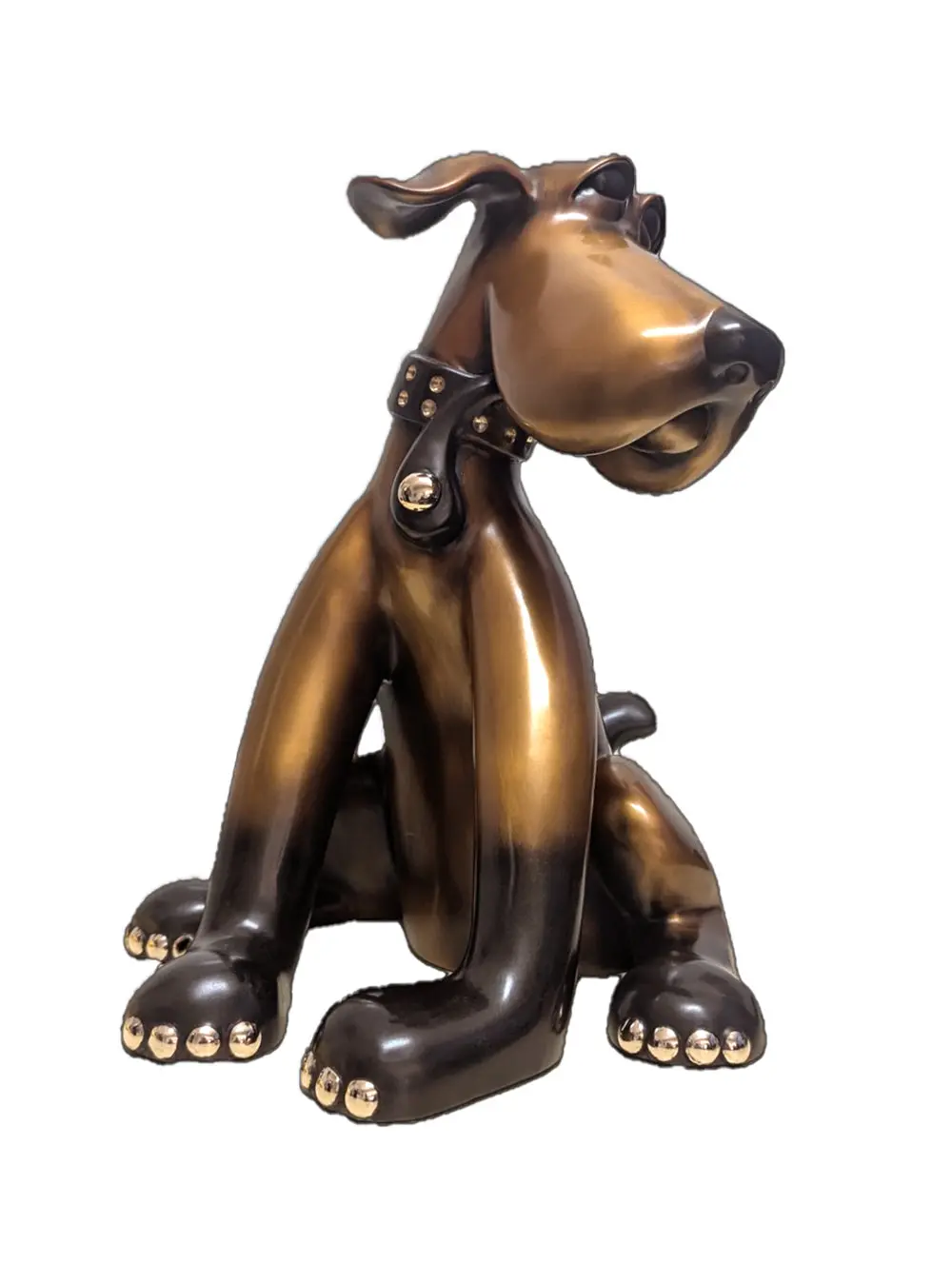 Bronze Sculpture "Barkleye" By Marty Goldstein 1