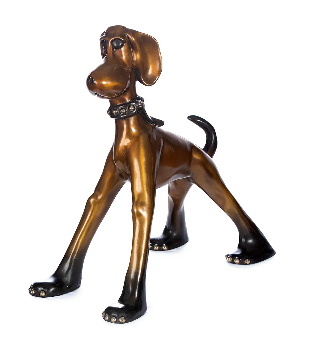 Bronze Sculpture "Barney" By Marty Goldstein 1