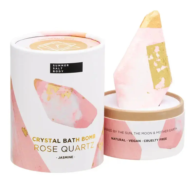 Rose Quartz Bath Bomb - Jasmine 2