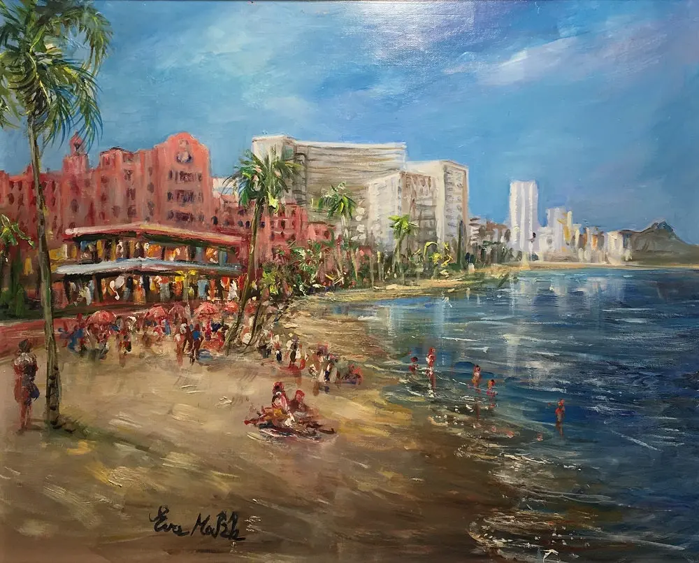 Beach Day At The Royal By Eva Makk 1