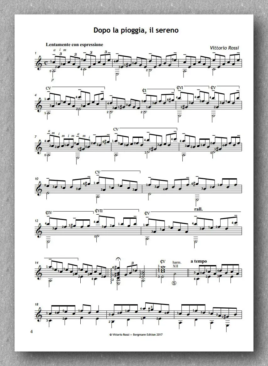 Rossi, Bel Canto 2