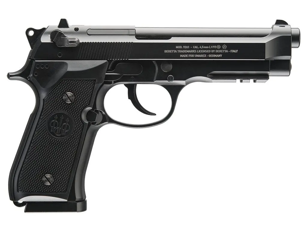 Umarex Beretta Mod 92 A1 .177 Cal Co2 Blowback Airgun Full Auto- Semi Auto 2