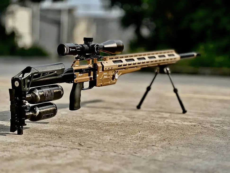 Bintac Mcar Long Range Air Rifle 4500 And 7000 Psi Competition Version 1