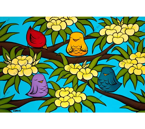 Bird 'Ohana By Heather Brown -  Limited Edition Giclee 1