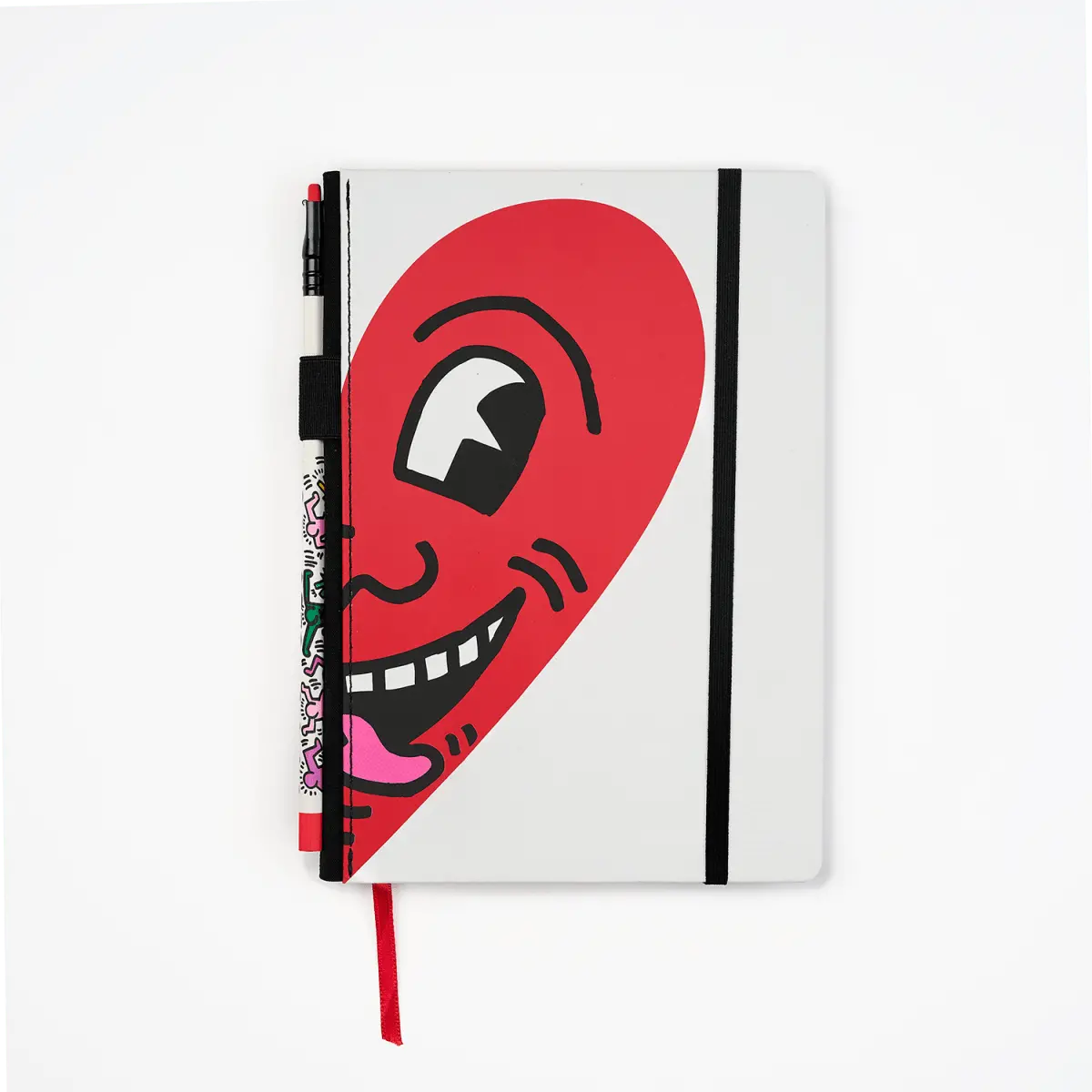 Blackwing Volume 292 - Keith Haring "Smiling Heart" Notebook 1