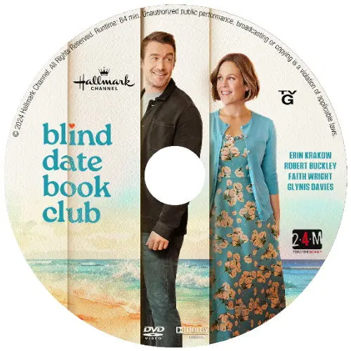 Blind Date Book Club Dvd Movie 2024 Erin Krakow 1